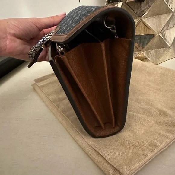 Gucci DionysusDenim Chain Shoulder Bag - Picture 7 of 7